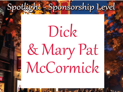 Dick and Mary Pat McCormick - 2026 Autumn on Broadway Sponsor